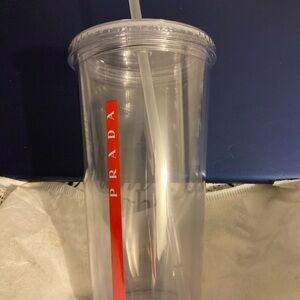 Prada tumbler, never used.
